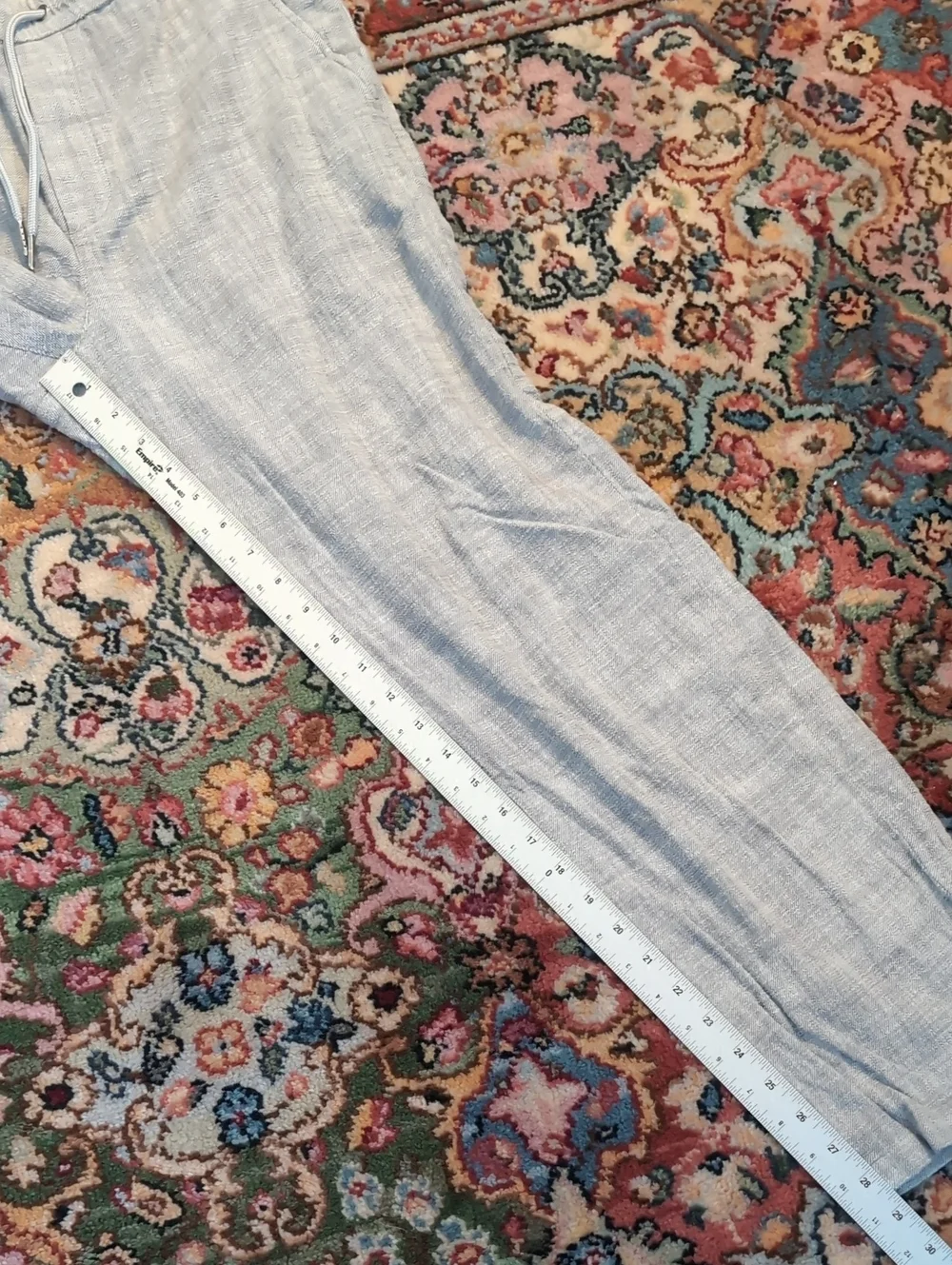 Marine Layer Light Gray Drawstring Joggers
